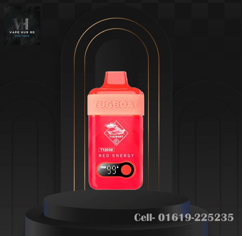 Tugboat T 12k Red Energy Disposable Vape