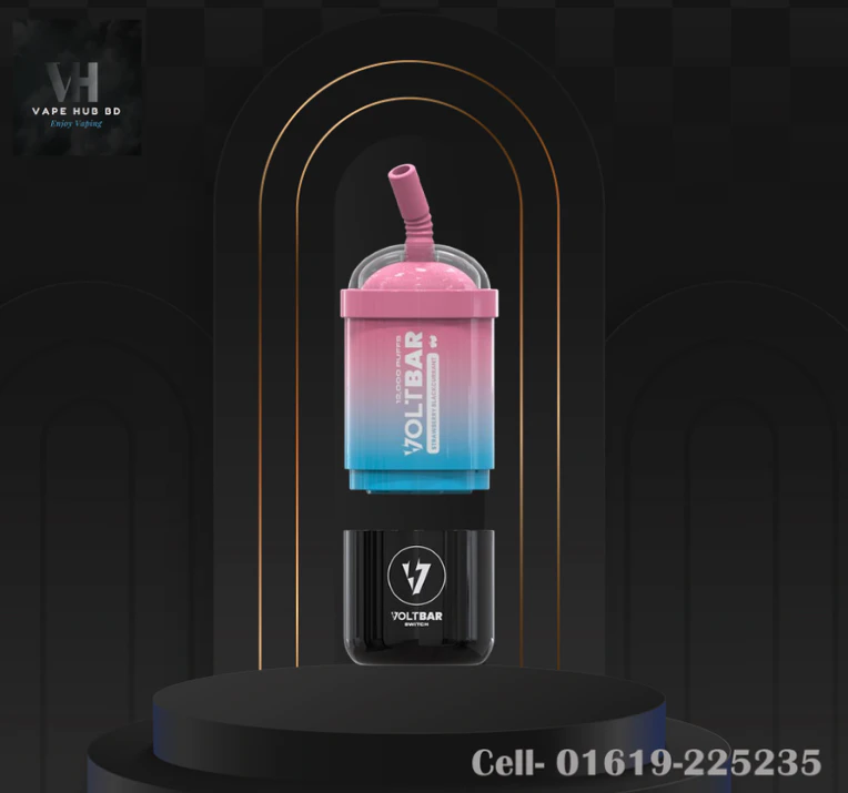 VOLTBAR STRAWBERRY BLACKCURRANT 12K PUFFS FULL KIT