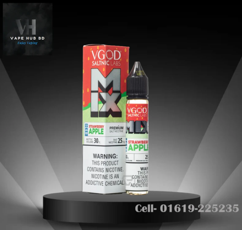 VGOD MIX ICED STRAWBERRY APPLE SALTNIC LABS -30ML