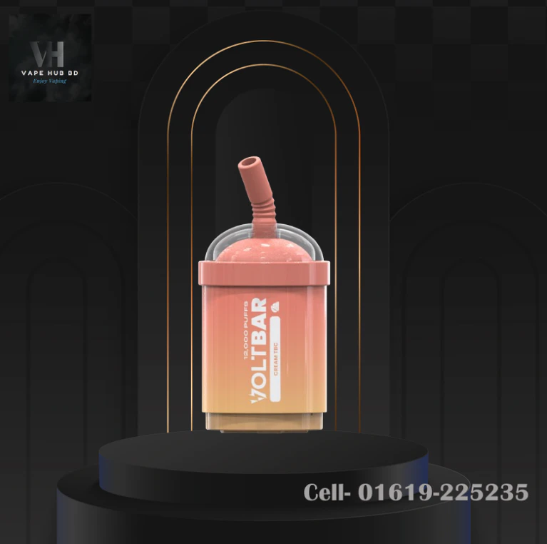 Voltbar Cream TBC 12K Puffs Cartridge