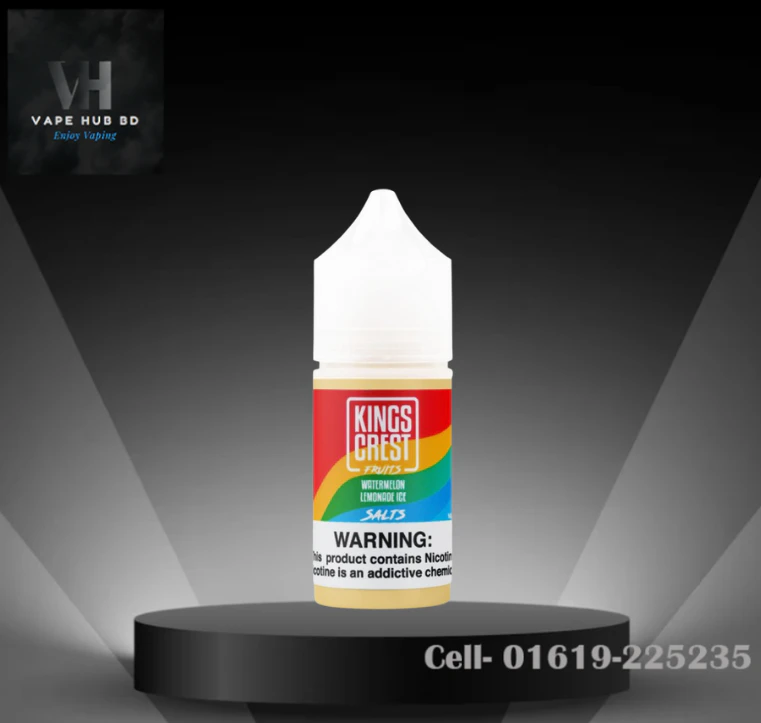 Watermelon Lemonade Ice 30 ML Nic Salt By Kings Crest