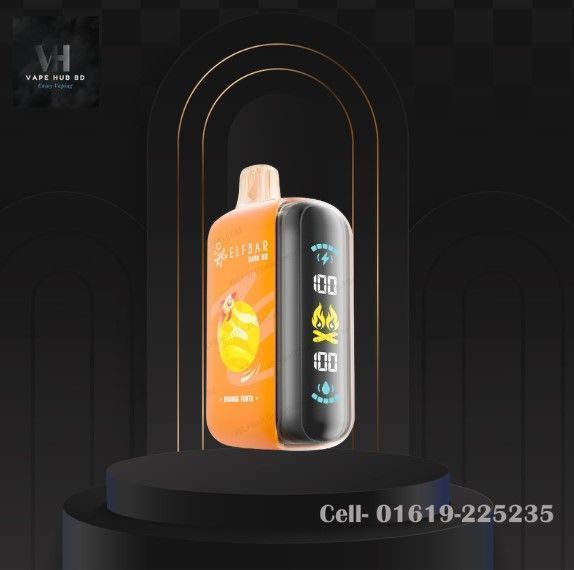 Orange Funta 25K Puffs By Elfbar Raya D3