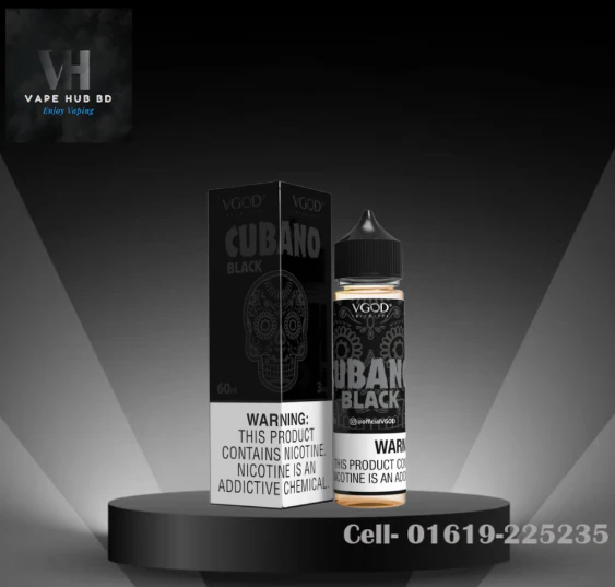VGOD CUBANO BLACK BOLD CREAMY CIGAR 60 ML