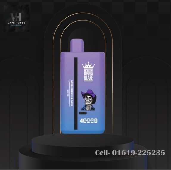 Bang Blaze Grape.Blueberry Grape 40k Puffs Dual Flavors