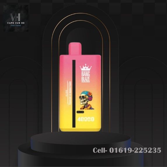 Bang Blaze Peach Ice.Mango Peach 40k Puffs Dual Flavors