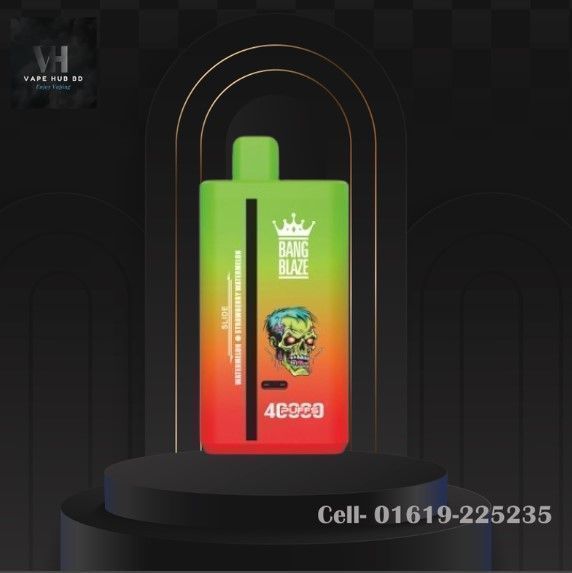 Bang Blaze Watermelon.Strawberry Watermelon 40k Puffs Dual Flavors