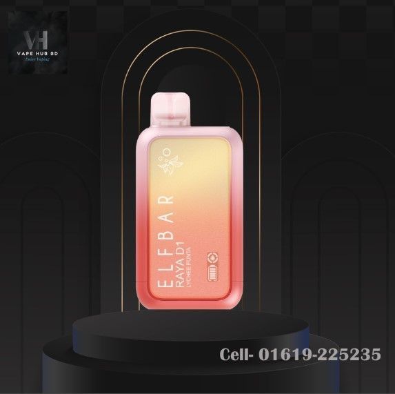 ELFBAR RAYA D1 LYCHEE FUNTA 10000 PUFFS DISPOSABLE VAPE