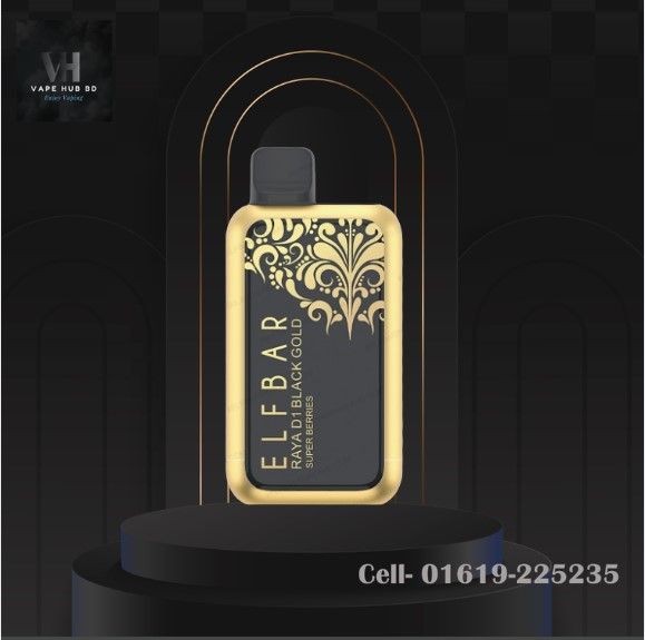 ElfBar Raya D1 Super Berries Black Gold 10000 Puffs-Price In BD