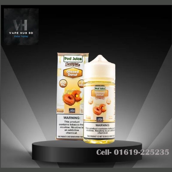Pod Juice Glazed Donut-100 ML