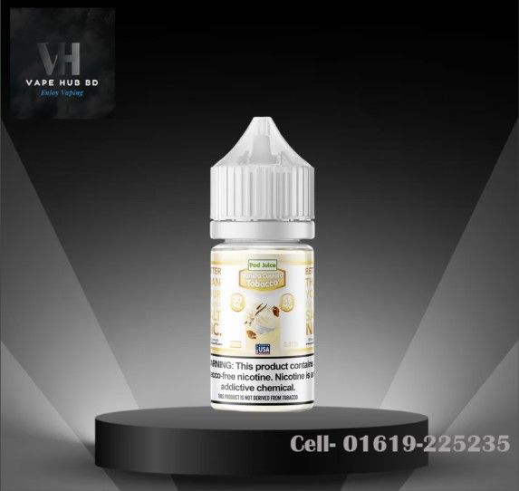 Pod Juice Vanilla Custard Tobacco Nic Salt 30 ML
