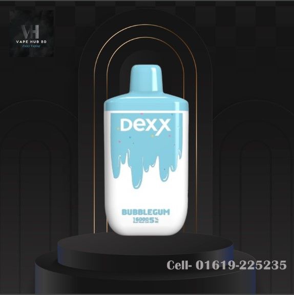 Dexx Bubblegum 16K PUFFS DISPOSABLE VAPE