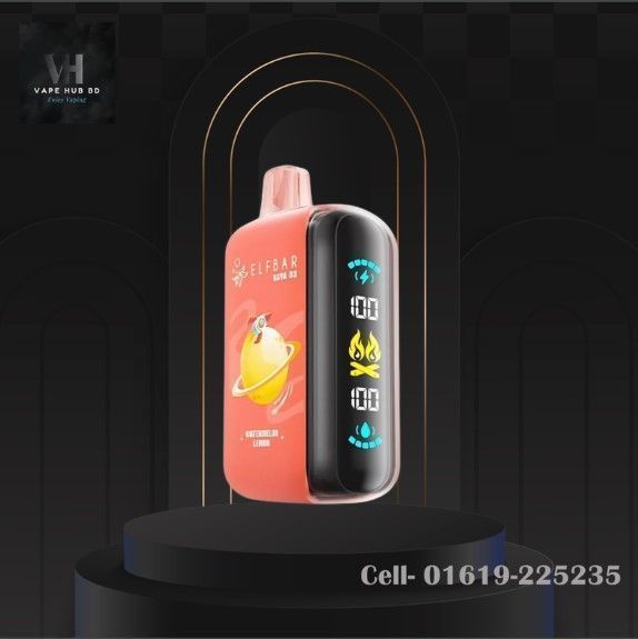 Watermelon Lemon 25K Puffs By Elfbar Raya D3