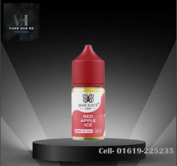 BAR JUICE RED APPLE ICE- 30ML