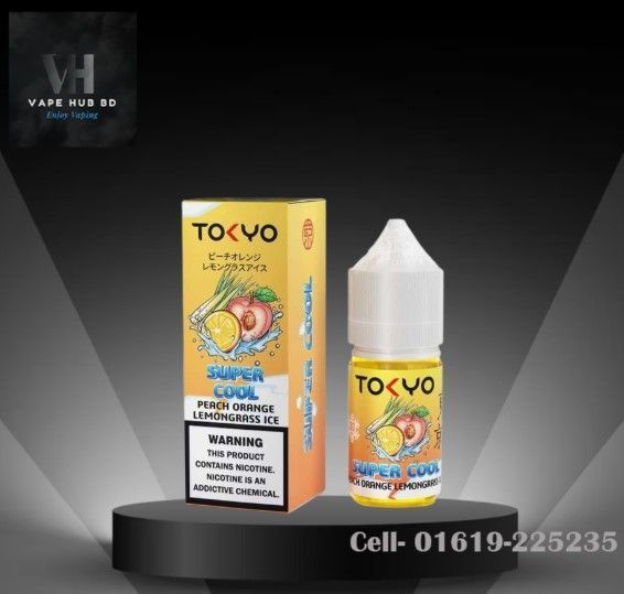 Tokyo Super Cool Peach Orange Lemongrass Ice -30 ML