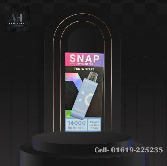 Elfbar Snap Funta Grape- Prefilled Cartridge-14K Puffs