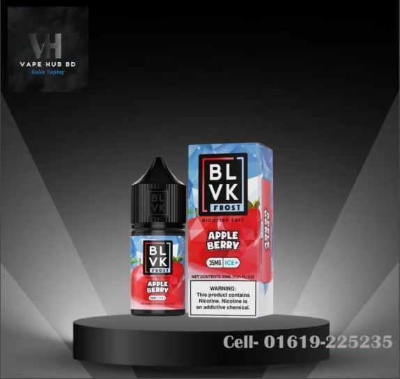 BLVK Frost Apple Berry Ice Salt Nic- 30ML- Price in BD.