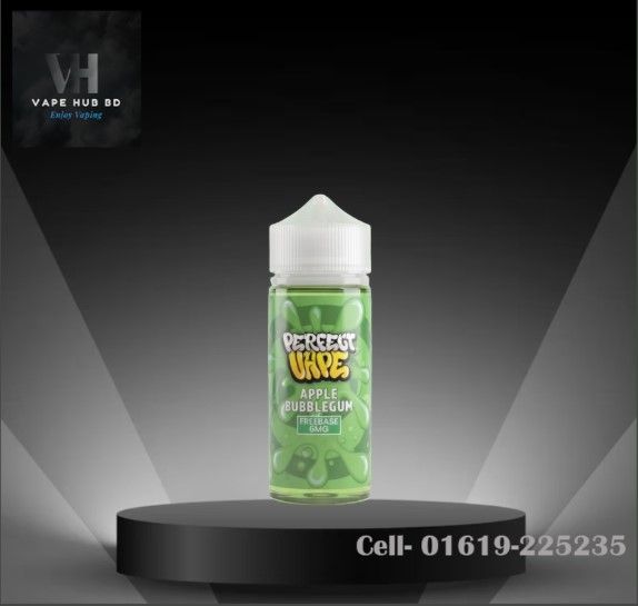 Perfect Vape Apple Bubblegum -120 ML Freebase