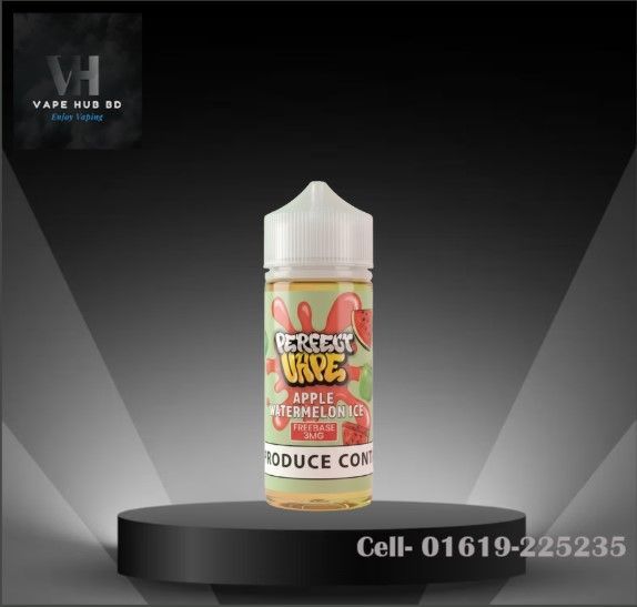 Perfect Vape Apple Watermelon Ice- 120 ML Freebase