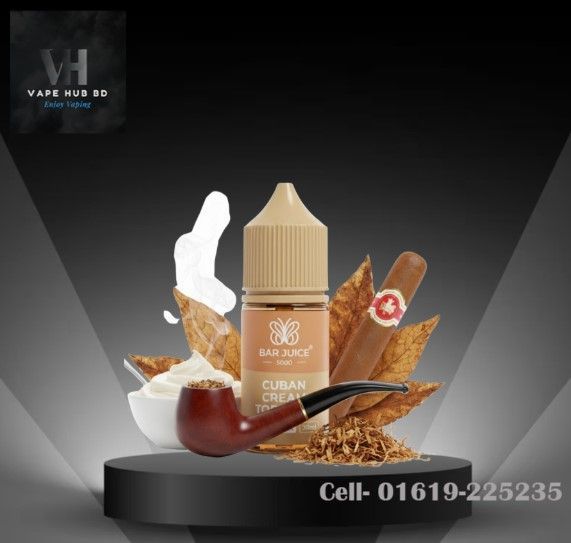 BAR JUICE Cuban Cream Tobacco Nic Salt -30ML