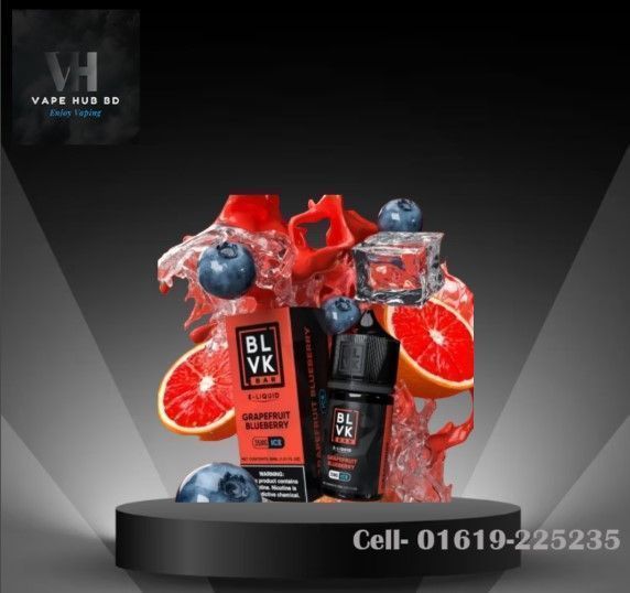 BLVK BAR Grapefruit Blueberry Ice- Nic Salt- 30ML