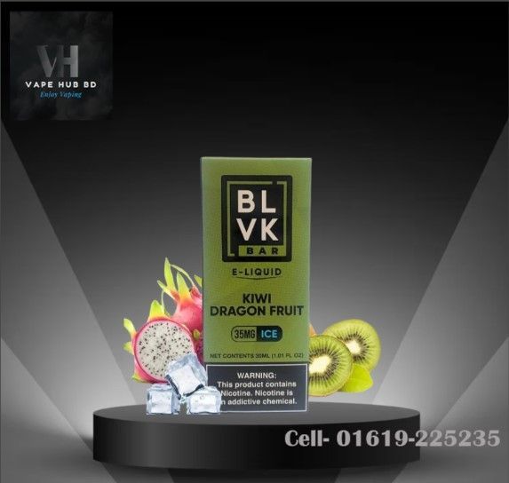 BLVK BAR Kiwi Dragon Fruit Ice- Nic Salt- 30ML