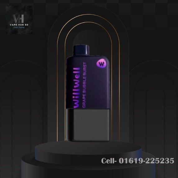 Will Well Grape Bubble Burst Full Kit 16K Puffs
