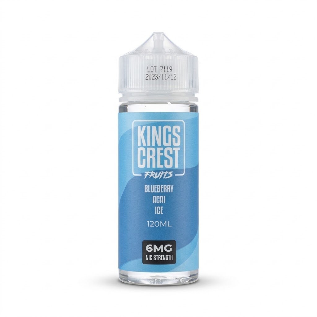 Kings Crest Blueberry Acai Ice 120ML Freebase