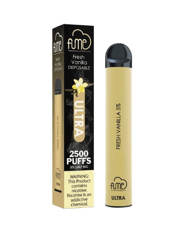 Fume Ultra Fresh Vanilla 2500 Puffs Disposable Vape