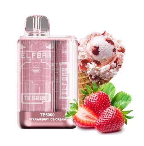 Elf Bar Strawberry Ice Cream TE 6000