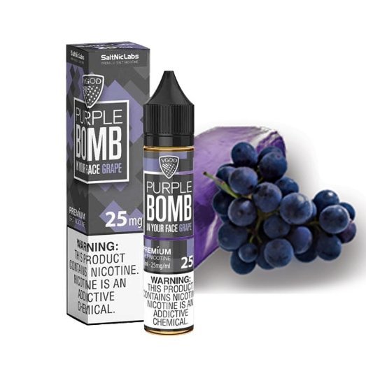 Vgod Purple Bomb- Salt Nic