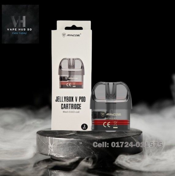 Jellybox V Pod Cartridge 3ml By Rincoe
