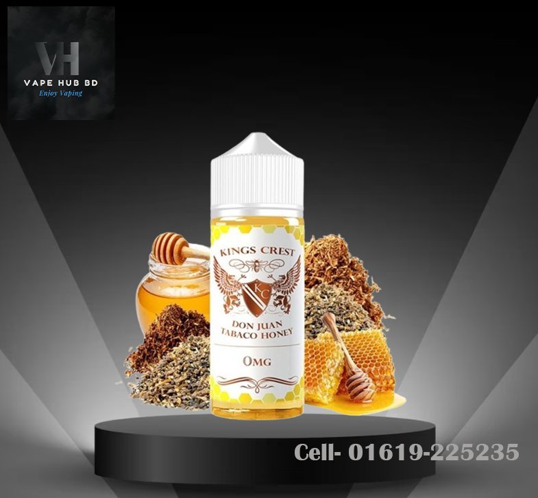 Kings Crest Don Juan Tobacco Honey -120 ML