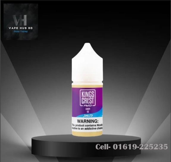 Kings Crest Grape Ice- 30 ML