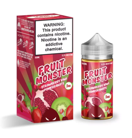 Frozen fruit monster strawberry kiwi pomegranate ice - freebase