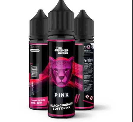 The panther series - pink - freebase -Dr vapes - 60 ml