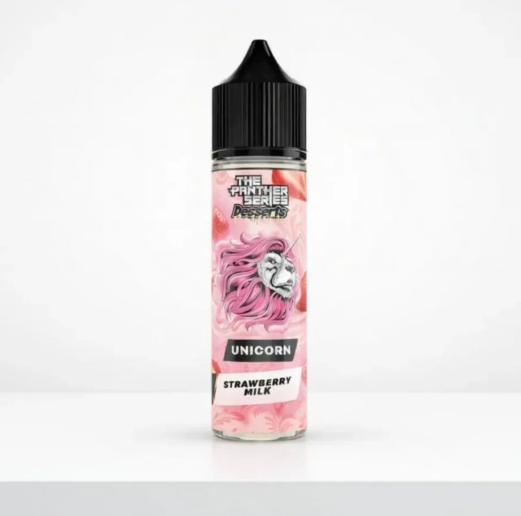 Dr. Vapes - Unicorn - strawberry milk - The Panther Series desserts- Freebase 60ml