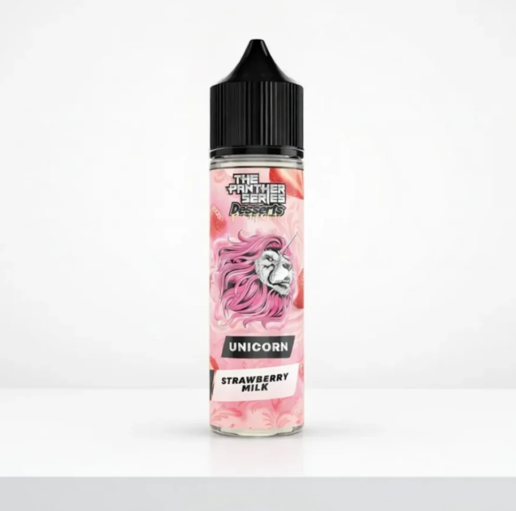 Dr. Vapes - Unicorn - strawberry milk - The Panther Series desserts- Freebase 60ml