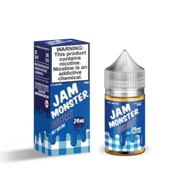 JAM MONSTER BLUEBERRY SALT NIC Salt BY MONSTER VAPE LABS