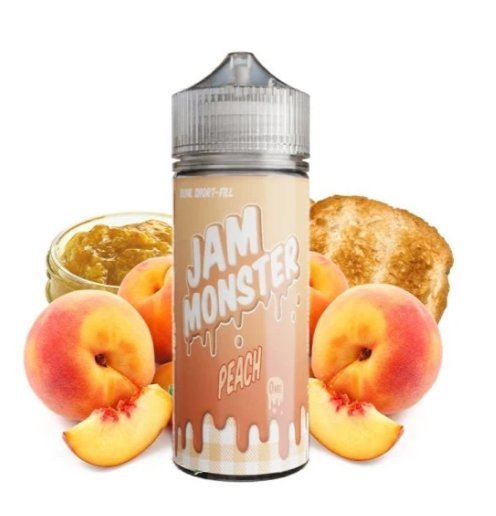 Jam Monster Peach Salt Nic By Monster Vape Labs