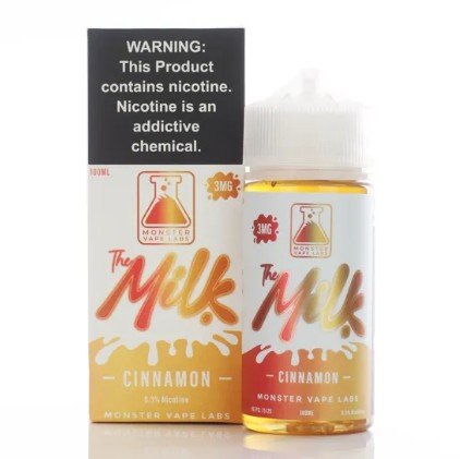The Milk Cinnamon Salt Nic By Monster Vape Labs