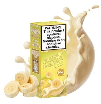 Custard Monster Banana Salt Nic By Monster Vape Labs
