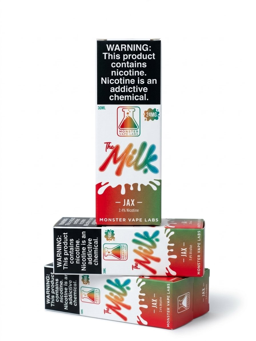 The Milk Jax Salt Nic By Monster Vapes Labs