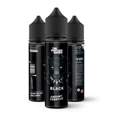 Panther Series Black Creamy Tobacco- Dr. Vapes- Freebase