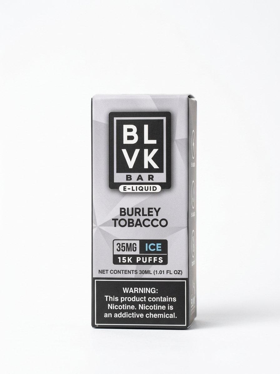 BLVK BAR BURLEY TOBACCO ICE NIC SALT