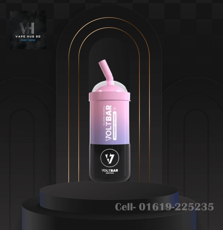 Voltbar strawberry ice cream