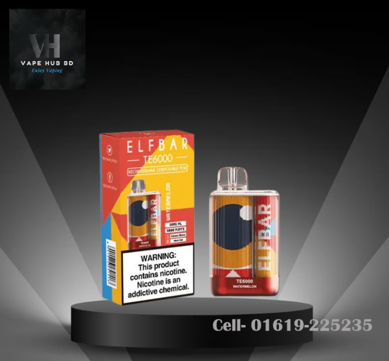 Elfbar TE 6000 Puffs Disposable Vape Watermelon