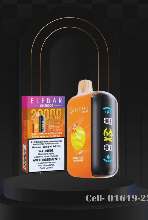 Mango Peach Watermelon 25K Puffs