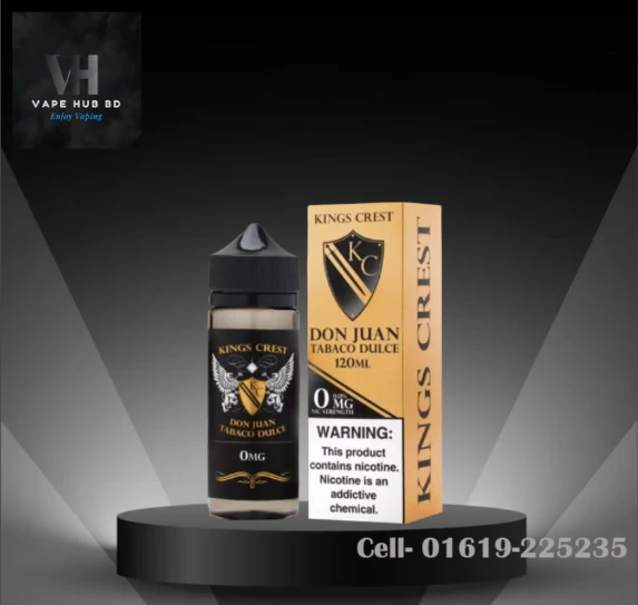 Kings Crest Don Juan Tobacco Dulce- 120ML