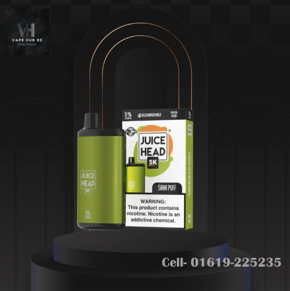 JUICE HEAD Peach Pear - 5K Puff