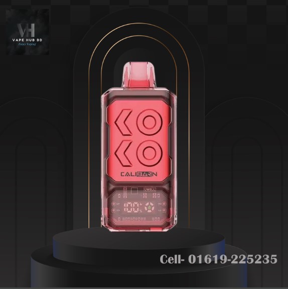 UWELL CALIBURN BAR VANILA TOBACCO (16000 PUFFS)DISPOSABLE VAPE